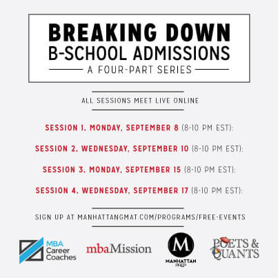 Breaking Down B-School Admissions