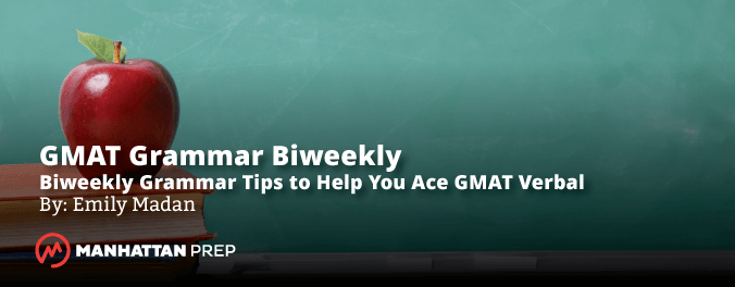 Manhattan Prep GMAT Blog - GMAT Grammar Biweekly: Noun Modifiers by Emily Madan