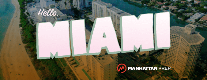 Manhattan Prep GMAT Blog - Hello, Miami! Introducing Our Very First Miami GMAT Course - Taught by Daniel Fogel