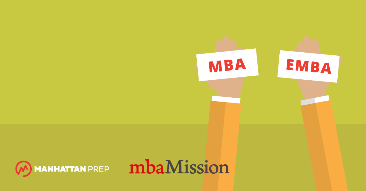 Manhattan Prep GMAT Blog - EMBA and MBA: Know the Differences! by mbaMission