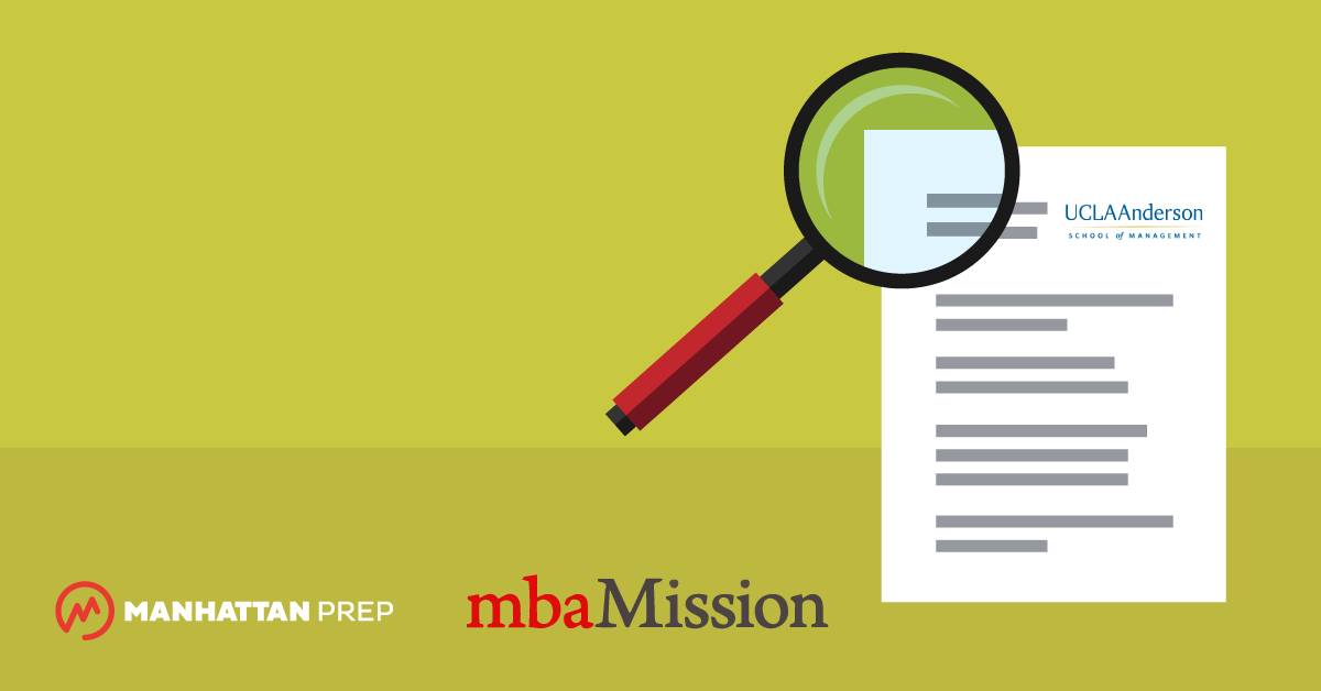 Manhattan Prep GMAT Blog - UCLA Anderson Essay Analysis, 2017-2018 by mbaMission