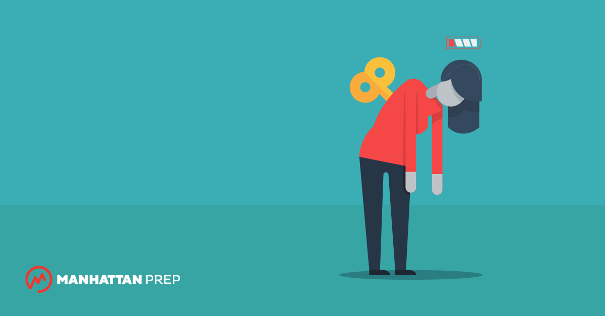 Manhattan Prep GMAT Blog - Overcoming GMAT Burnout by Chelsey Cooley