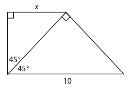 Manhattan Prep GRE Blog - Here's How to Make a Great Guess on a GRE Quant Problem by Chelsey Cooley - Geometry Problem Figure