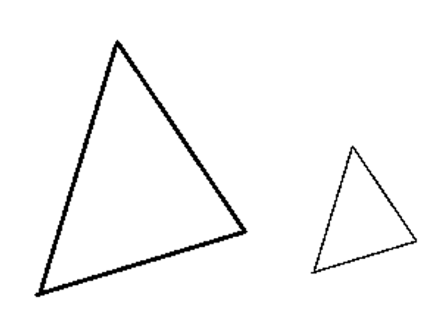 Manhattan Prep GRE Blog - GRE Geometry: 3 Ways to Spot Similar Triangles: Diagram 2