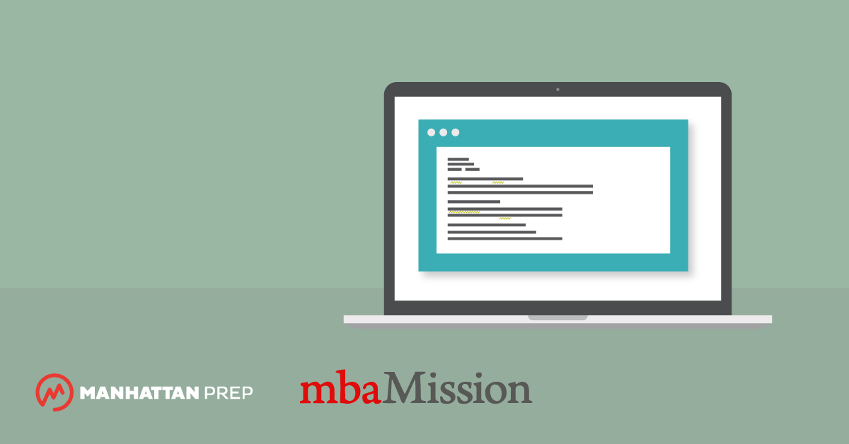 Manhattan Prep GRE Blog - MBA Admissions Myths Destroyed: My Recommender's Grammar Will Ruin My Chances by mbaMission