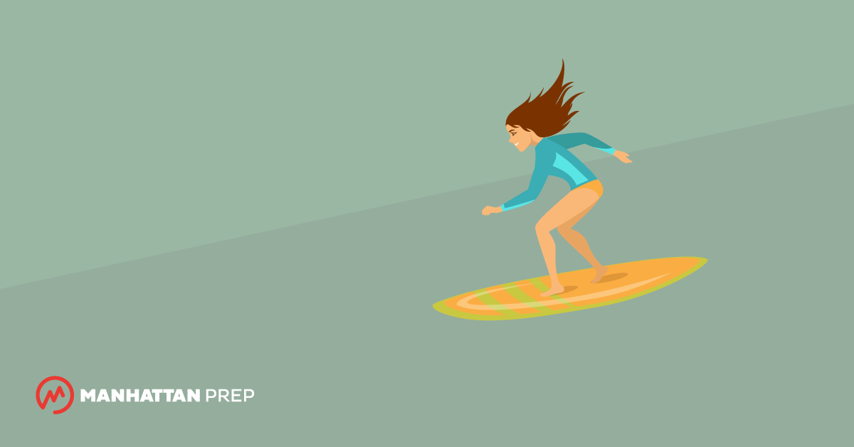 Manhattan Prep GRE Blog - 8 Things Learning to Surf Has Taught Me about Studying for the GRE by Cat Powell