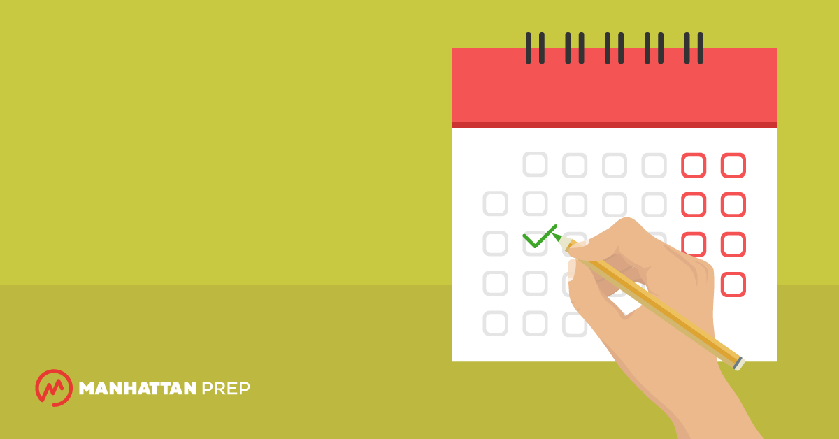 Manhattan Prep GRE Blog - Your GRE Study Calendar by Chelsey Cooley