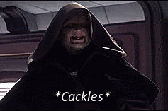 Palpatine Cackling