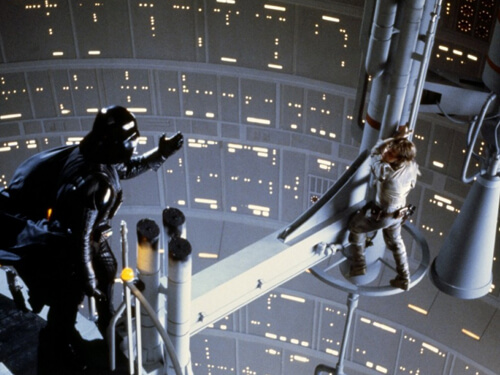 Vader Luke Confrontation